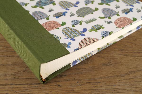 Kinderfotoalbum Elefanten mit Leinenrücken